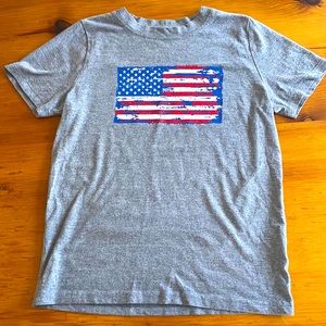 Boys American Flag tee